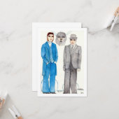 ワーロック紙人形 カード (正面/裏面インサイチュ)