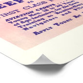 ワ保イエム飛んでいる ポスター (角)