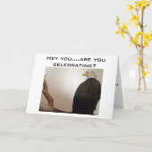 ワ怒シがお前の誕生日 カード (黄色い花)