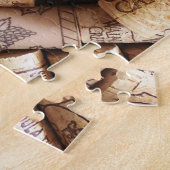 ワ赤と白インコーク高度 ジグソーパズル (側面)