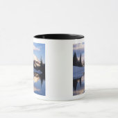 ワ、レイニエ山、レイニエ山、雲 マグカップ (中央)