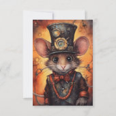 ワfflewhisk 感謝 Steampunk 動物 カスタム (裏面)