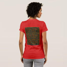 ンデベレのアフリカン柄Tシャツ Tシャツ