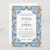 ンデベレ伝統的な結婚式の招待状 招待状 (正面/裏面)