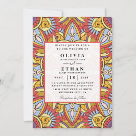 ンデベレ伝統的結婚式招待状 招待状