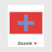 ンドンゴ王国の国旗（アンゴラ） シール (シート)