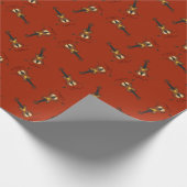 ヴァイオリンおもしろいかわいい ラッピングペーパー (角)