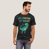ヴァイオリンが好きな人 Tシャツ (正面フル)