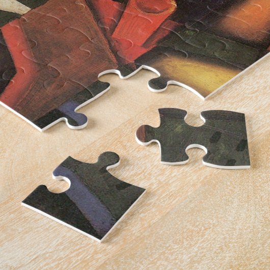 ヴァイオリンとギターby Juan Gris, Cubism Artヴィンテージ ジグソーパズル (側面)