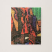 ヴァイオリンとギターby Juan Gris, Cubism Artヴィンテージ ジグソーパズル (縦)