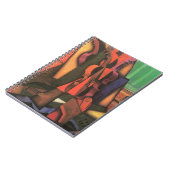 ヴァイオリンとギターby Juan Gris, Cubism Artヴィンテージ ノートブック (左側)