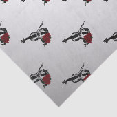 ヴァイオリンとバラシルバー 薄葉紙 (詳細)