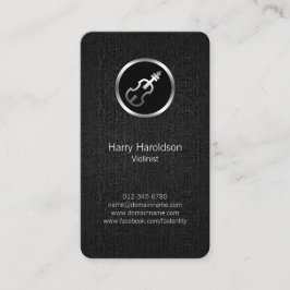ヴァイオリンのアイコングランジBusinessCard 名刺