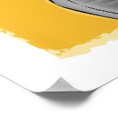 ヴァイオリンのガールアートポスター ポスター (角)