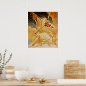 ヴァイオリンの天使アンリ・ピンタ ポスター (キッチン)