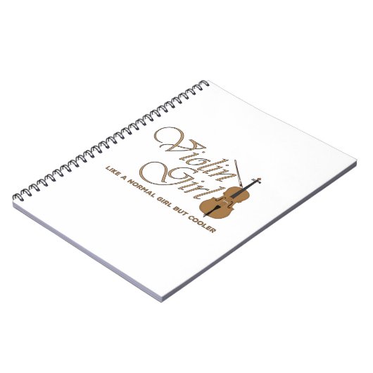 ヴァイオリンの女の子は普通の女の子のよクールうだが ノートブック (左側)