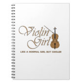 ヴァイオリンの女の子は普通の女の子のよクールうだが ノートブック (正面)