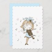 ヴァイオリンの少女 シーズンカード (正面/裏面)