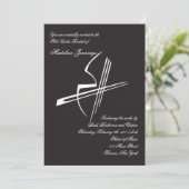 ヴァイオリンインプレッションのリサイタル招待状 招待状 (スタンド正面)