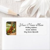 ヴァイオリンガーデン差出人住所 ラベル (インサイチュ)