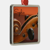 ヴァイオリンクラシカル弦ミュージカル楽器名 メタルオーナメント (右)