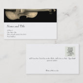 ヴァイオリンサイト用ヴァイオリンViola名刺 名刺 (正面/裏面)