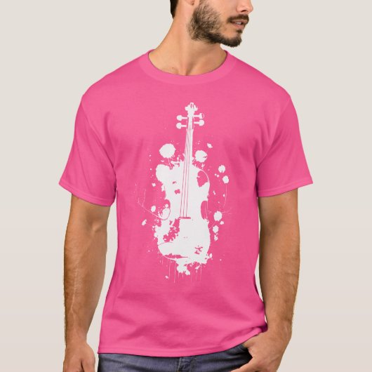 ヴァイオリンスケッチフィドラーオーケストラ Tシャツ (正面)