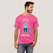 ヴァイオリンボーイ – ミュージシャンバイオリン奏者Viol Tシャツ (正面フル)