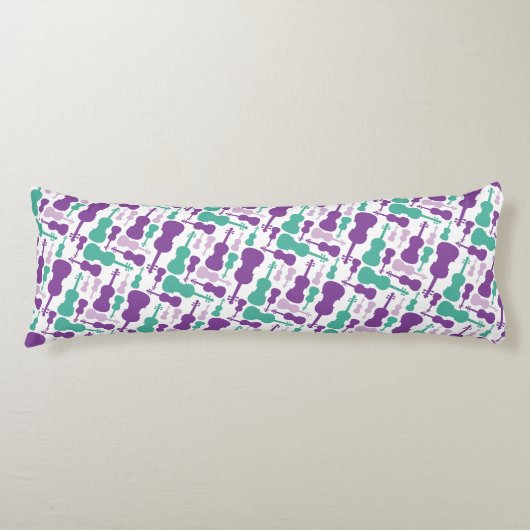 ヴァイオリンミュージカル弦楽器オーケストラ ボディピロー (正面)