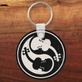 ヴァイオリンヤン キーホルダー (正面)