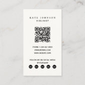 ヴァイオリンヴィンテージヴァイオリンミュージシャン先生 名刺 (裏面)