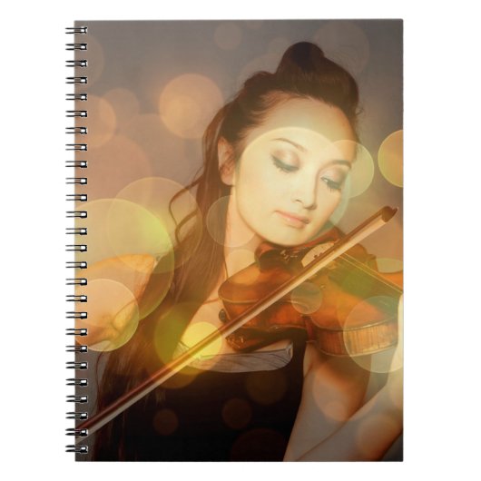 ヴァイオリン作家ソリスチン楽器 ノートブック (正面)