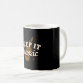 ヴァイオリン保-イットクラシック コーヒーマグカップ (正面右)