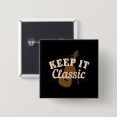 ヴァイオリン保-イットクラシック 缶バッジ (正面&裏面)