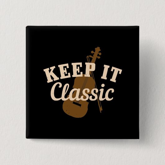 ヴァイオリン保-イットクラシック 缶バッジ (正面)