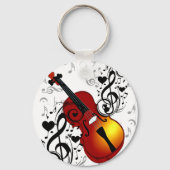 ヴァイオリン愛好家_キーチェーン キーホルダー (裏面)