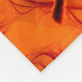 ヴァイオリン抽象芸術アート フリースブランケット (角)