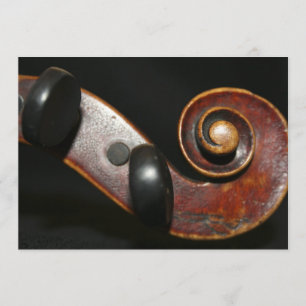 ヴァイオリン発表会招待状 招待状