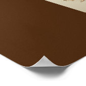 ヴァイオリン美しい、華美AIで生成されたフローラ、 ポスター (角)