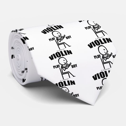 ヴァイオリン遊ボーイ ネクタイ (ロール)
