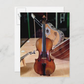 ヴァイオリン、ストラディバリ、クレモナ、1699年(写真； ポストカード (正面/裏面)