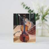 ヴァイオリン、ストラディバリ、クレモナ、1699年(写真； ポストカード (スタンド正面)