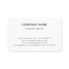 ヴァイオリン&ノートの名刺のシルエット