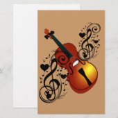 ヴァイオリン、ハート_ (正面/裏面)