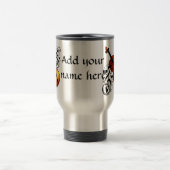 ヴァイオリン、ハート_ トラベルマグ (中央)