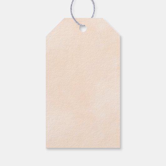 ヴァイオリン、バレエ靴と蝶誕生日 ギフトタグ (裏面)