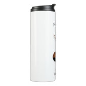 ヴァイオリン&ボウイラストレーションカスタムクラシカル音楽 タンブラー (回転左)