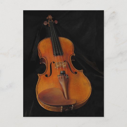 ヴァイオリン ポストカード (正面)