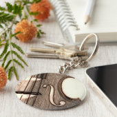 ヴァイオリン、ヴィオラ、チェロ？ キーホルダー (側面)