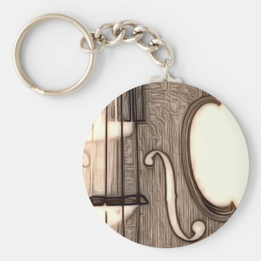 ヴァイオリン、ヴィオラ、チェロ？ キーホルダー (正面)